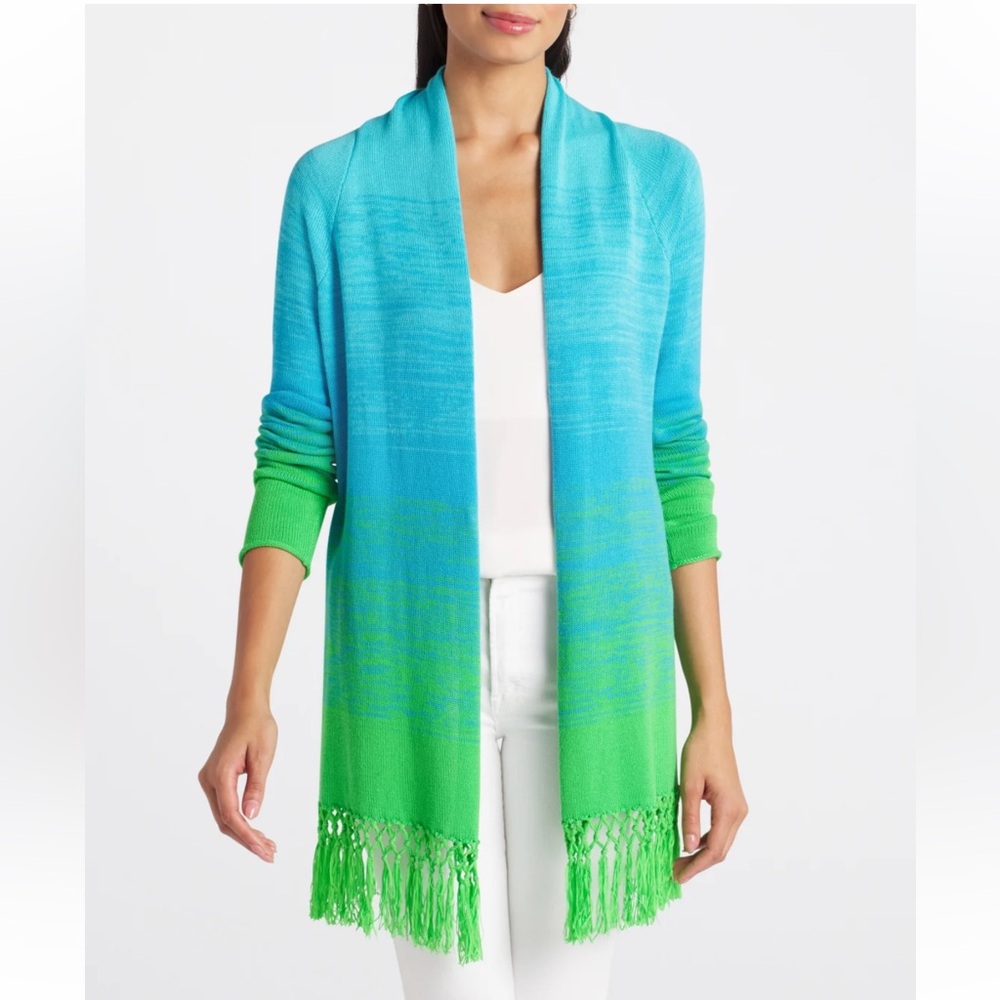 LILLY PULITZER - Tatum Fringe Hem Cardigan